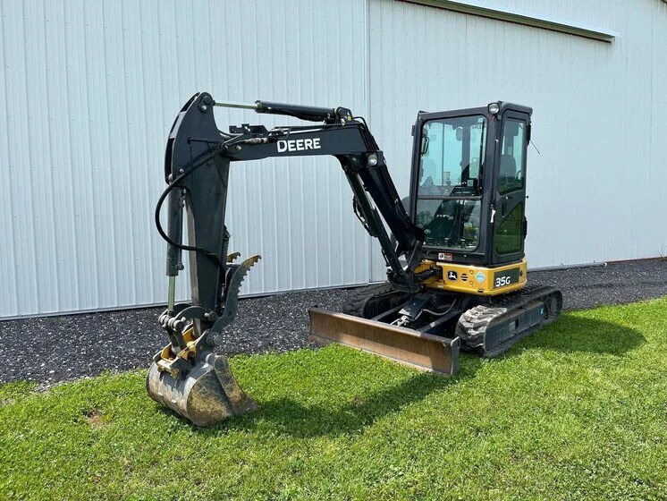 2017 John Deere 35G inspected unit