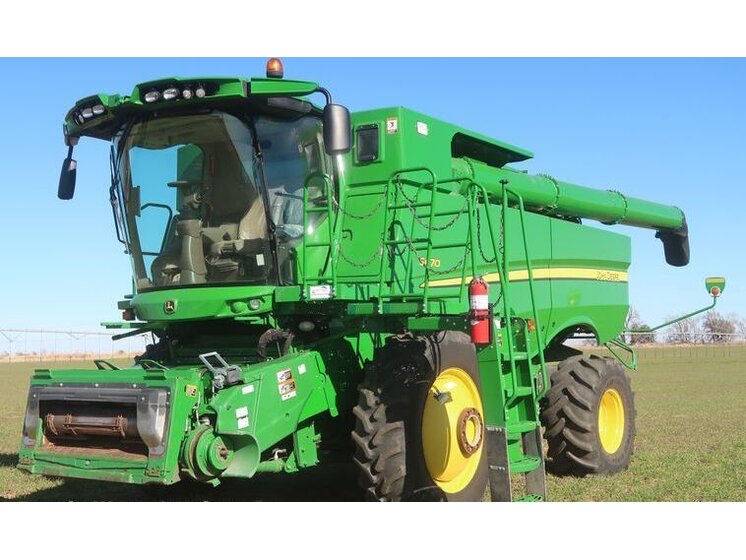 2016 John Deere S670 STS inspected unit