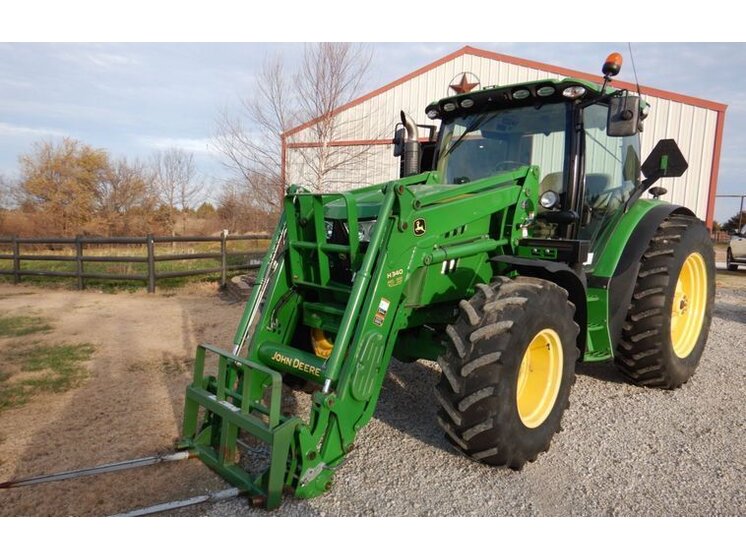 2015 John Deere 6125R inspected unit