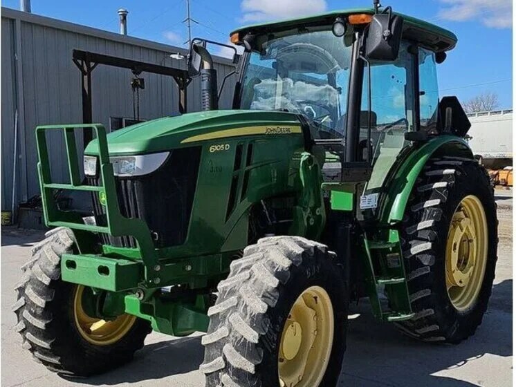 2014 John Deere 6105D inspected unit