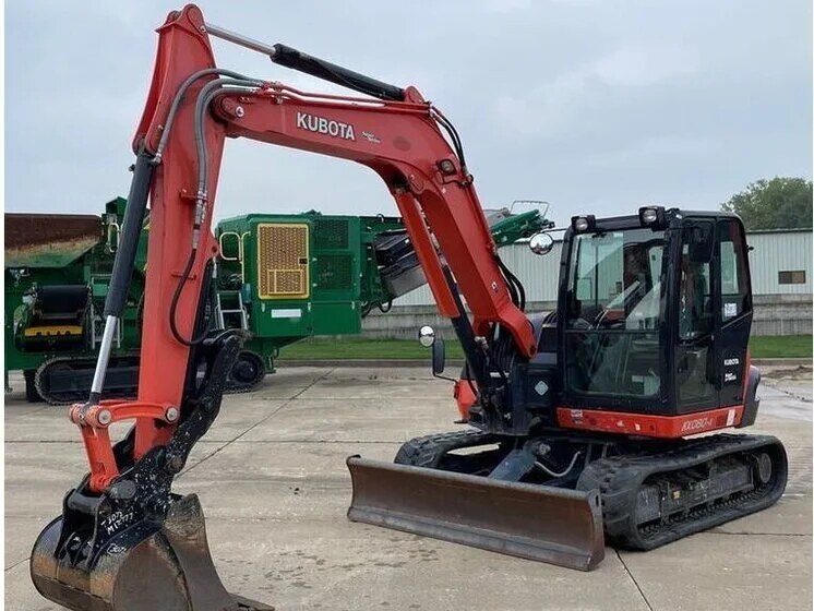 2019 Kubota KX080-4 inspected unit