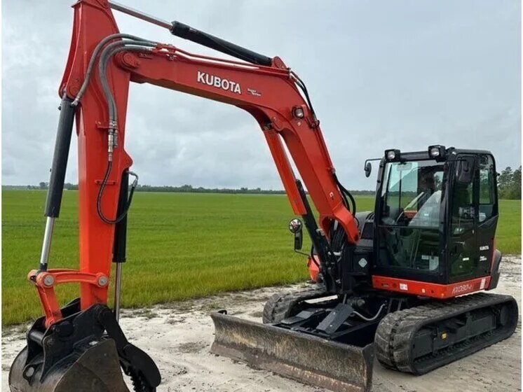 2019 Kubota KX080-4S inspected unit