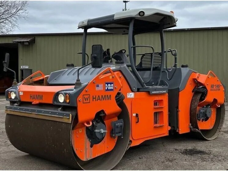2021 Hamm HD 140i inspected unit
